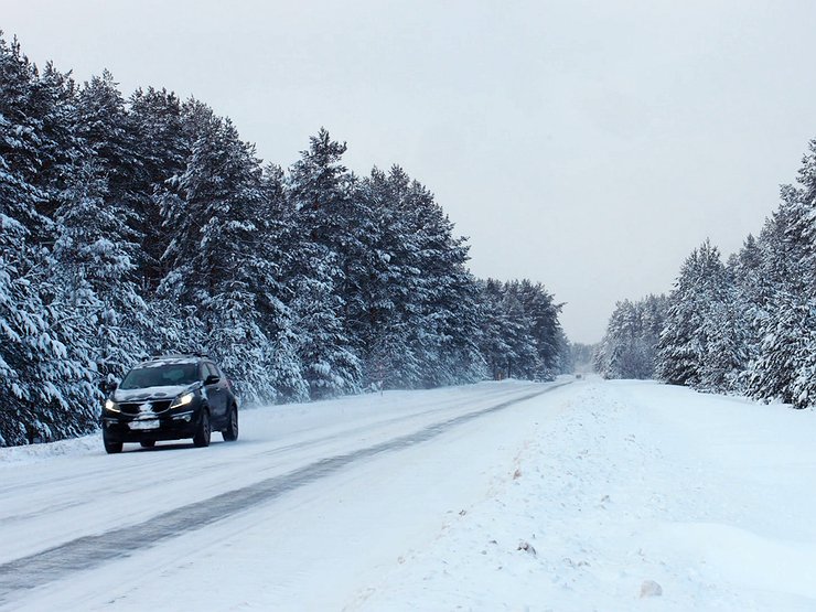 Сильный ветер и снегопад — на дорогах Могилевской области объявлен план «Погода»