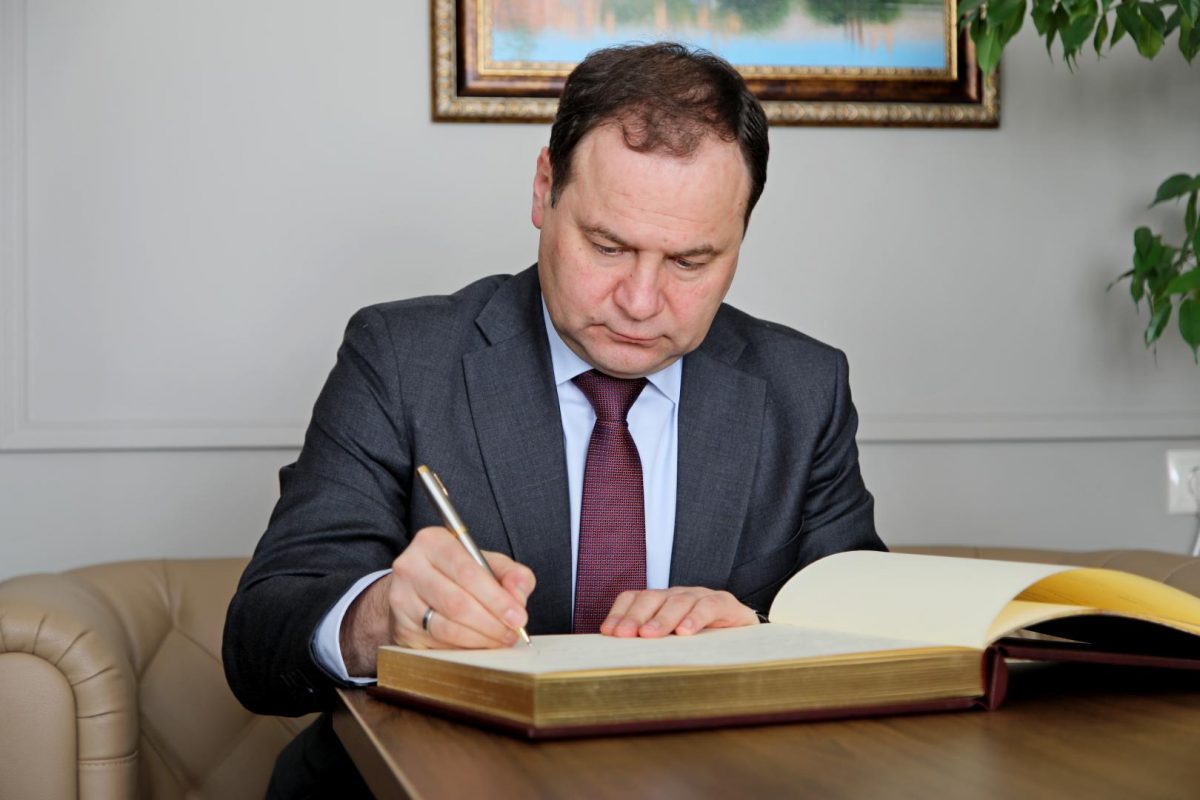 С рабочей поездкой Бобруйск посетил Премьер-министр Беларуси Роман Головченко