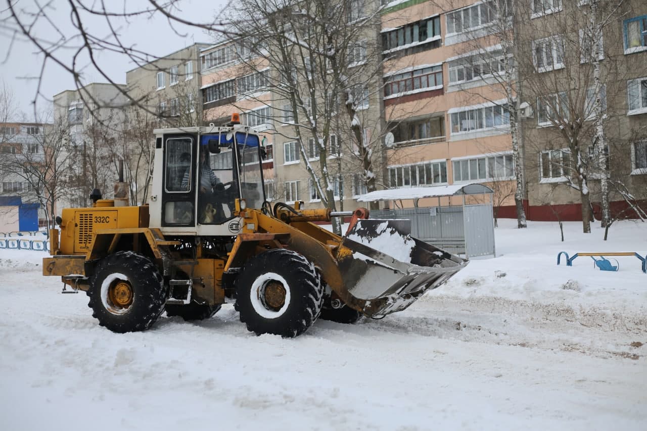 Об уборке снега на городских улицах 18 февраля