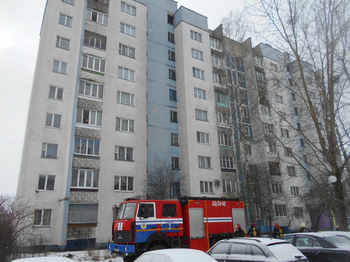 В первую неделю весны в Бобруйске произошло 3 пожара