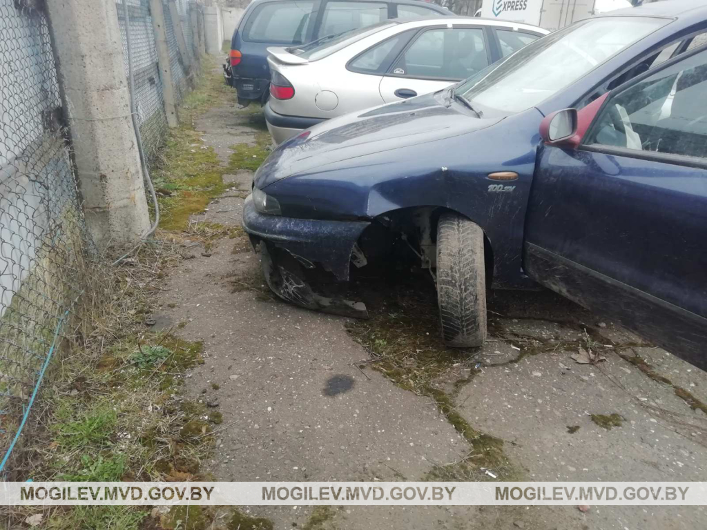Бобруйчанин заявил о пропаже машины, которую сам и «угнал»