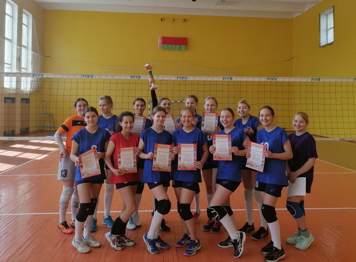 Бобруйчанки — победительницы областной спартакиады школьников по волейболу