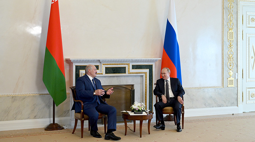 Более 5 часов длились переговоры Лукашенко и Путина в Санкт-Петербурге