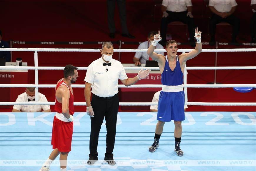 Боксер Александр Радионов из Бобруйска одержал победу в стартовом бою олимпийского турнира (добавлены фото)