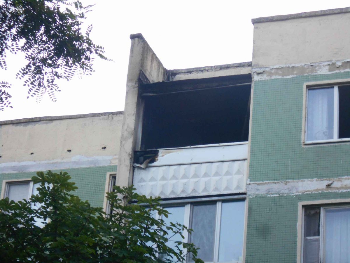 На Ульяновской горела квартира