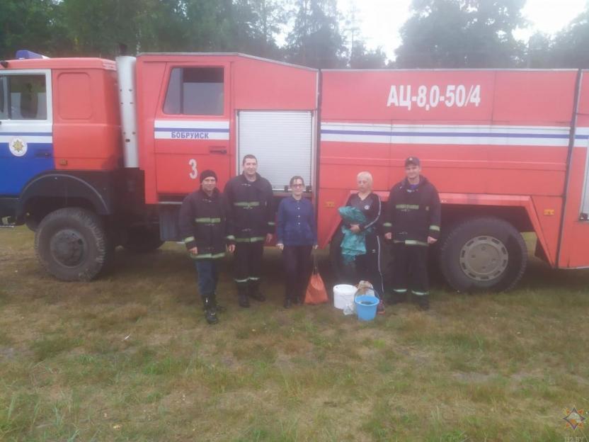 Спасатели оперативно разыскали потерявшихся в лесах Бобруйского района