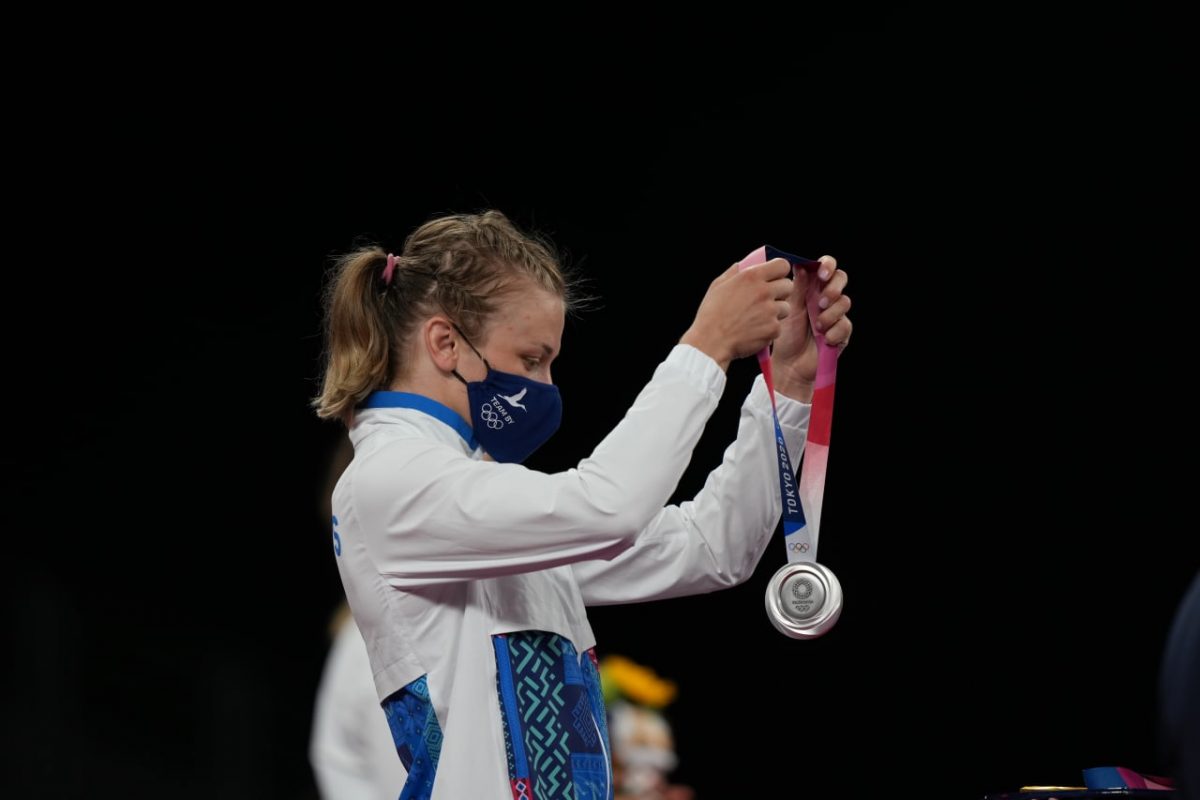 Ирина Курочкина прокомментировала свое олимпийское серебро