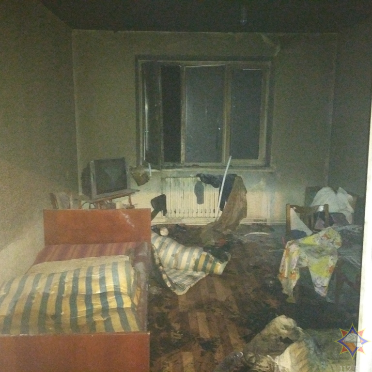 В Краснопольском районе на пожаре спасен пенсионер
