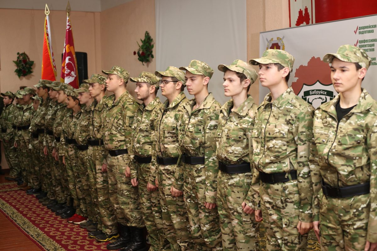 В войсковой части №5527 состоялось торжественное открытие военно-патриотического клуба «Зубр»