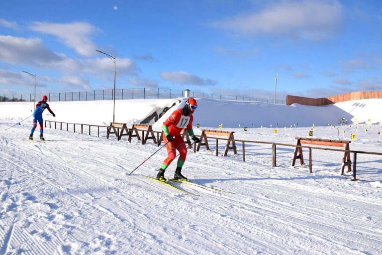 Соревнования по лыжным гонкам Могилевского областного управления Департамента охраны прошли в Чаусах
