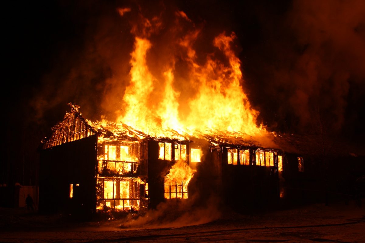 За неделю с 3 по 10 января на Бобруйщине произошло 4 пожара