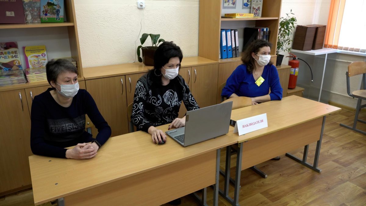 Досрочное голосование на референдуме проходит на участке №33