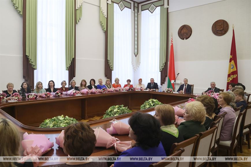 Бобруйчанка на торжественном приеме у губернатора области: «Современная белорусская женщина — активная и любящая»