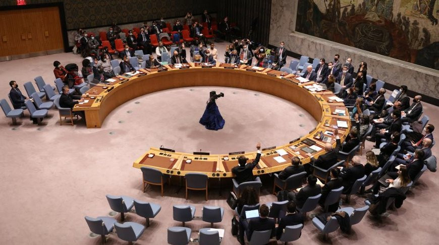 Совбез ООН не поддержал проект резолюции РФ по гуманитарной ситуации в Украине