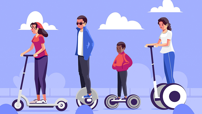 О пешеходах и средствах персональной мобильности — Бобруйский новостной портал Bobrlife