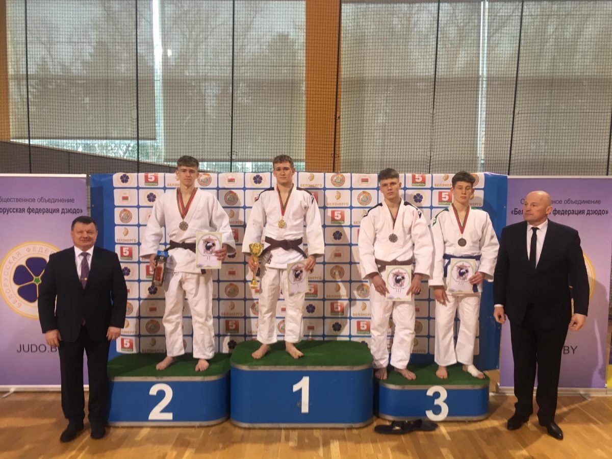 Три медали завоевали дзюдоисты Бобруйска на республиканском Первенстве