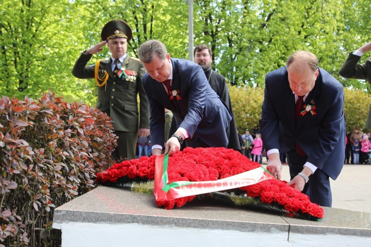 Великая Победа — доблесть поколений! Празднование Дня Победы в Бобруйске