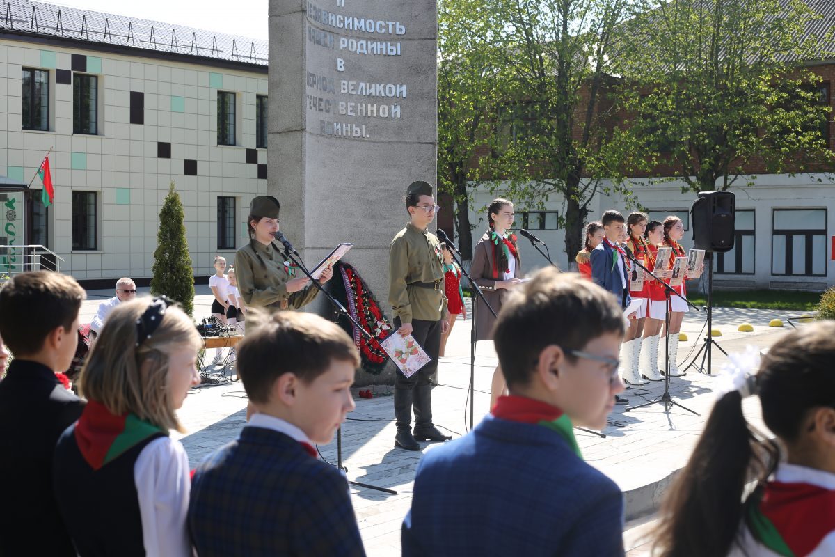 Бобруйчане отдали дань памяти рабочим ОАО «ФанДОК», погибшим в годы Великой Отечественной войны