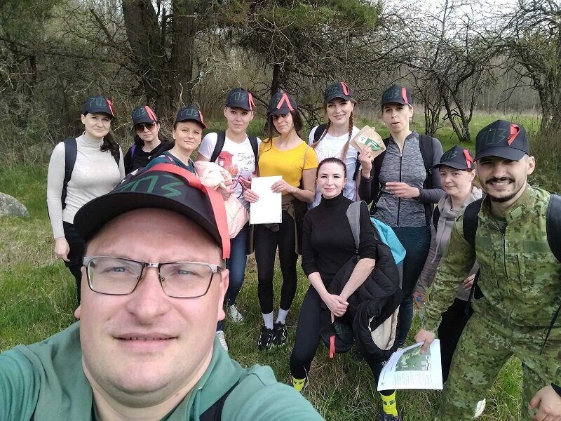 «Внуки партизан» из Бобруйска на «Тропе памяти»