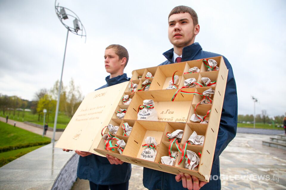 Проект «Дорогами памяти и славы» завершил свой путь на Буйничском поле