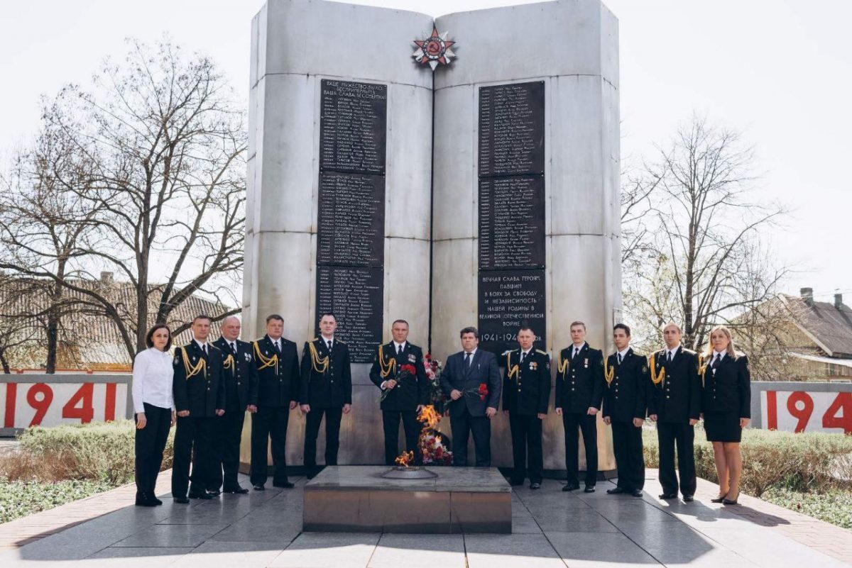 Сотрудники КГК приняли участие в памятных мероприятиях, посвященных 77-й годовщине Победы
