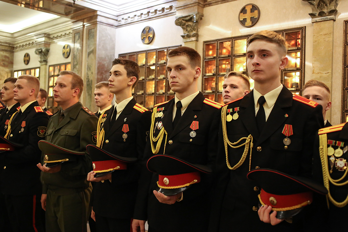 Замминистра обороны: выпускники суворовского училища составляют крепкий костяк белорусской армии