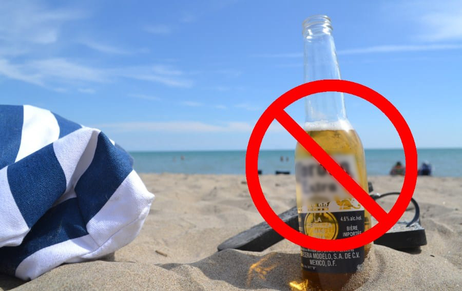 Отдых по закону: какой штраф предусмотрен за распитие алкогольных напитков на пляже