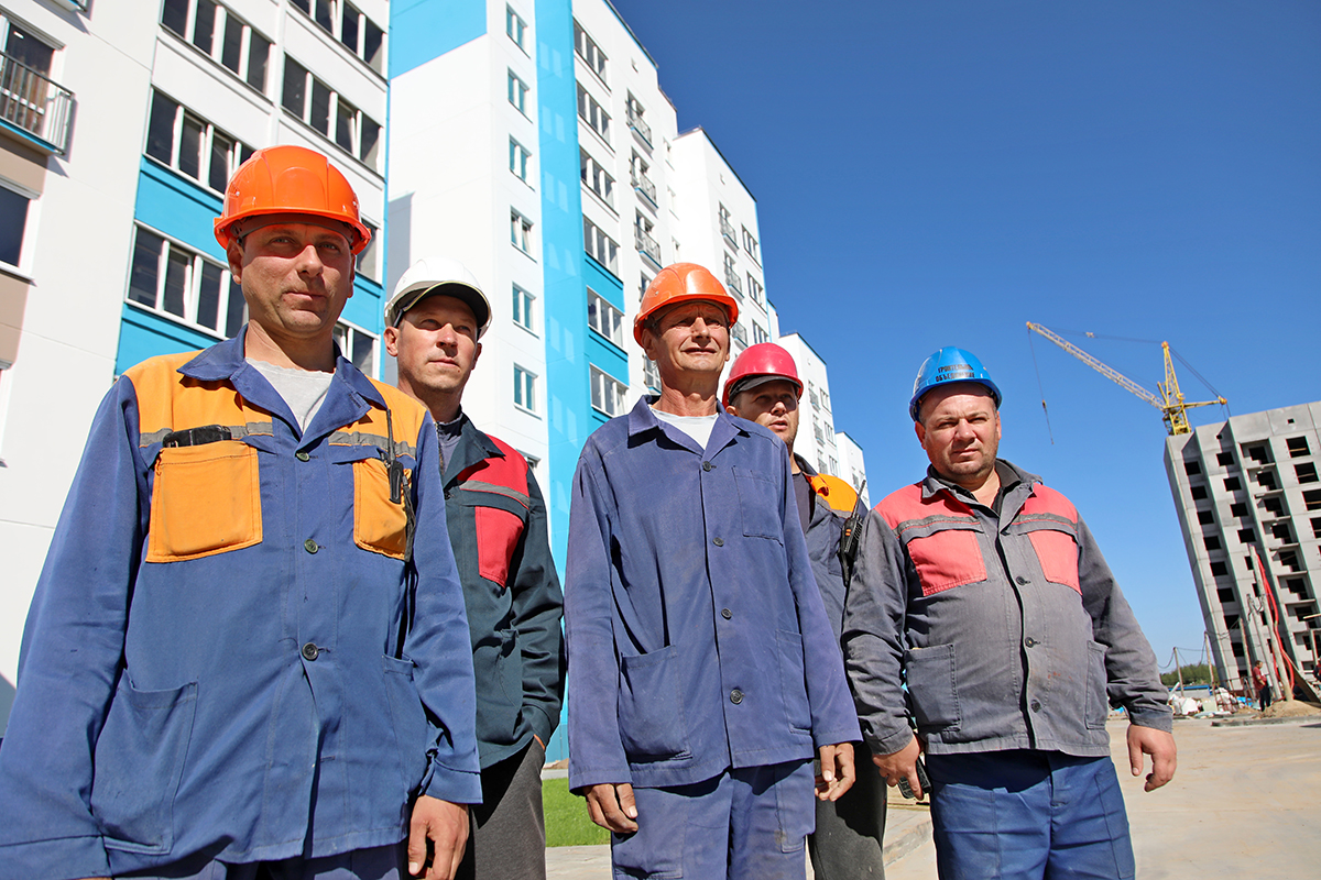День строителя отмечают бобруйские профессионалы