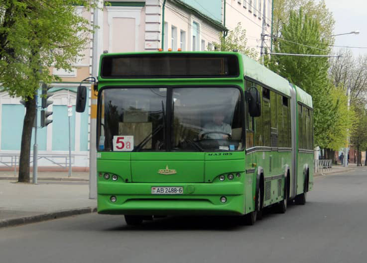 25 августа будет изменен маршрут автобуса №5а