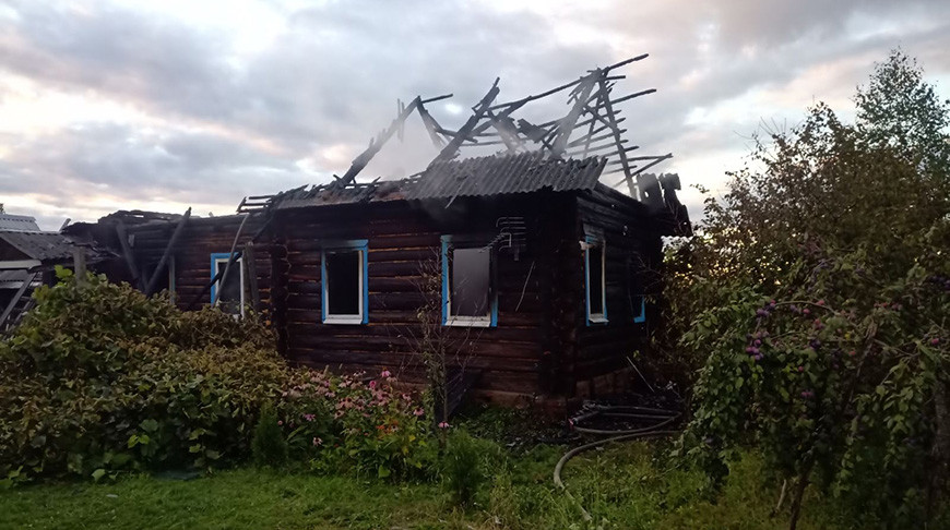 Пенсионер погиб при пожаре дома в Кировском районе