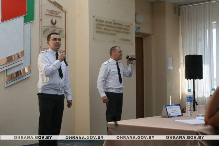 Смотр-конкурс художественной самодеятельности прошел в подразделениях охраны Могилевской области