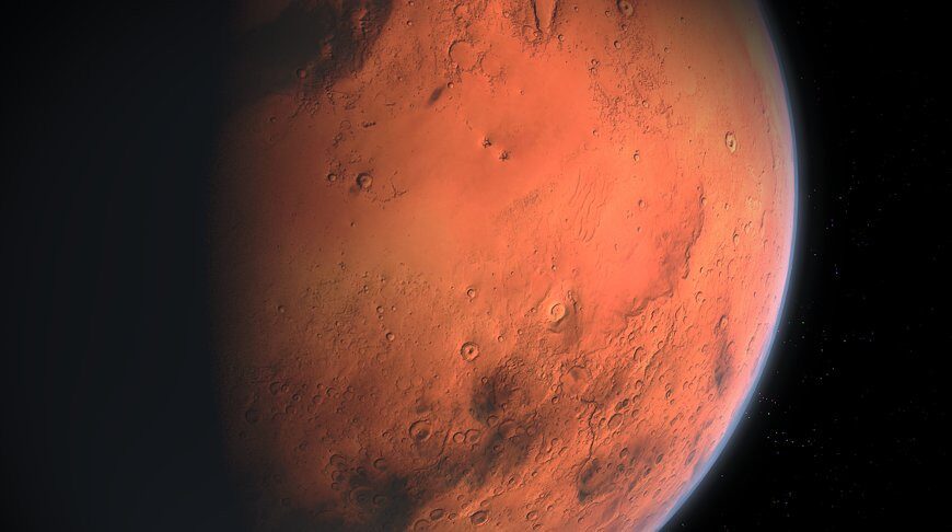 Падение одного из крупнейших метеоритов на Марс зафиксировали корабли NASA