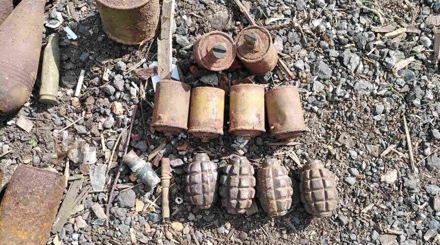Арсенал боеприпасов и взрывчатых веществ изъяли в Рогачевском районе. На место выезжала саперно-пиротехническая группа из Бобруйска