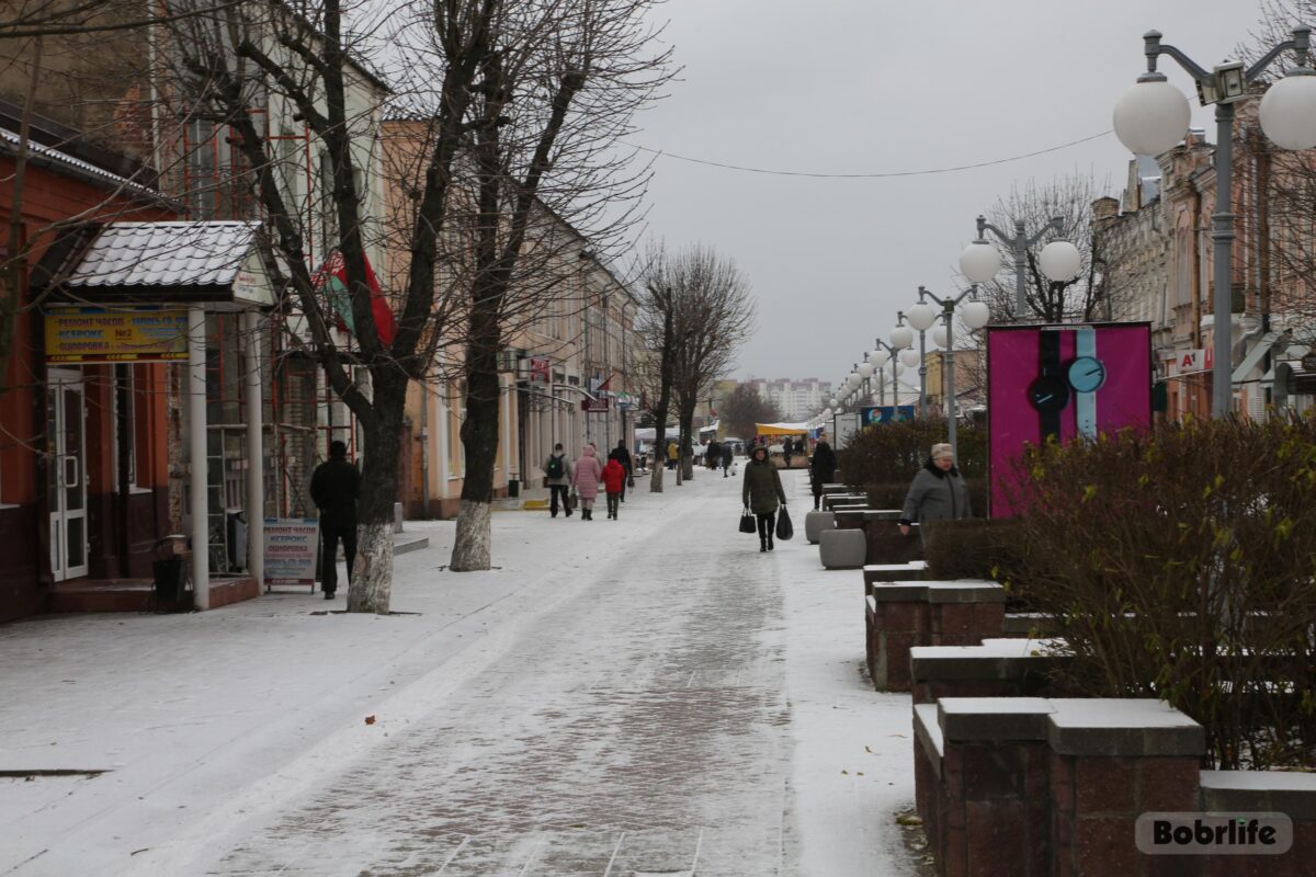 Оранжевый уровень опасности из-за снегопада объявили в Беларуси на 19 ноября