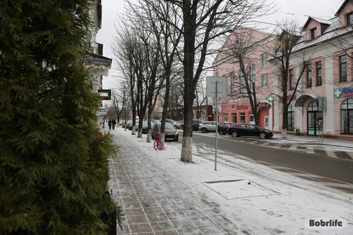Снежные улицы любимого Бобруйска
