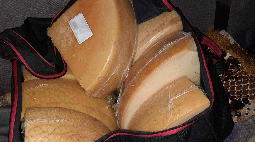 Таможенники изъяли 3,4 тонны элитного сыра, незаконно ввезенного из Польши