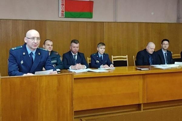 Координационное совещание по борьбе с преступностью и коррупцией состоялось в прокуратуре Бобруйского района