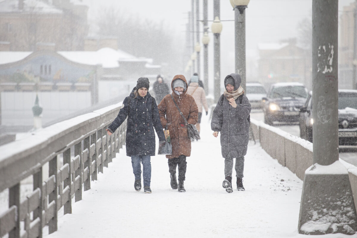Мокрый снег и до -6°С градусов ожидается в Беларуси 3 декабря