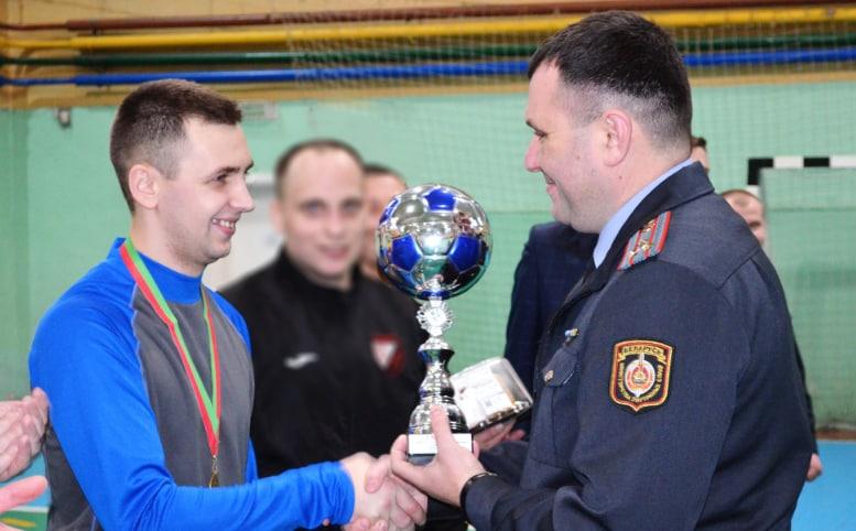 В Бобруйске прошел турнир по мини-футболу среди сотрудников милиции