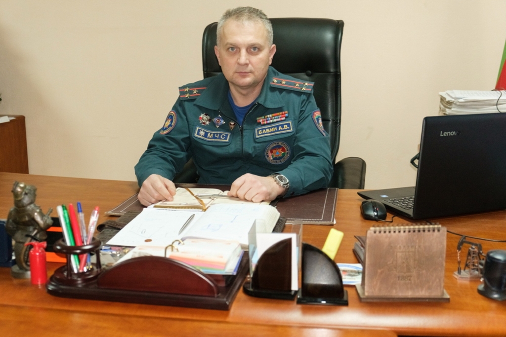 О безопасности в холодный период поговорили с начальником Бобруйского горрайотдела по чрезвычайным ситуациям