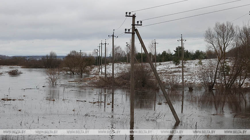 Белгидромет: в некоторых районах отмечаются затопления речными водами