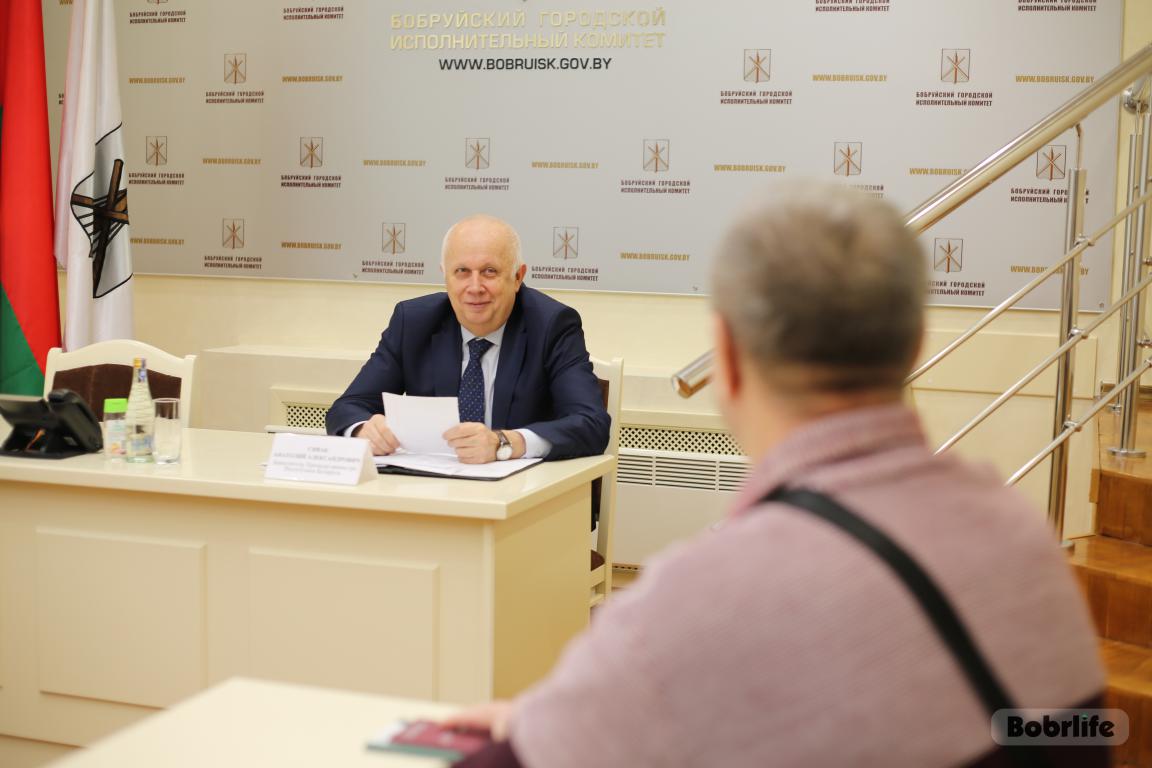 Заместитель Премьер-министра провел личный прием в Бобруйске