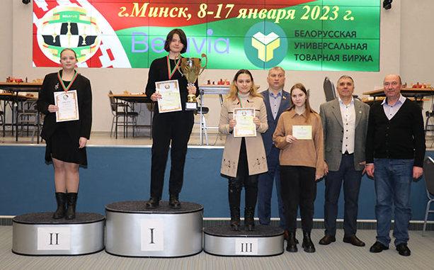 Бобруйчанка стала чемпионкой Беларуси по шахматам