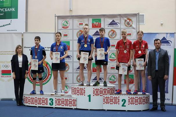 Бобруйчане завоевали награды на первенстве Беларуси по настольному теннису
