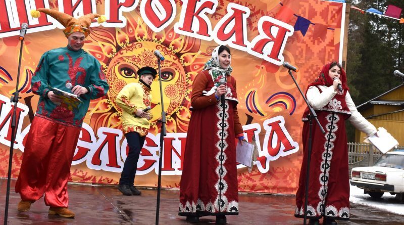 Как в Бобруйском районе зиму провожали и весну зазывали