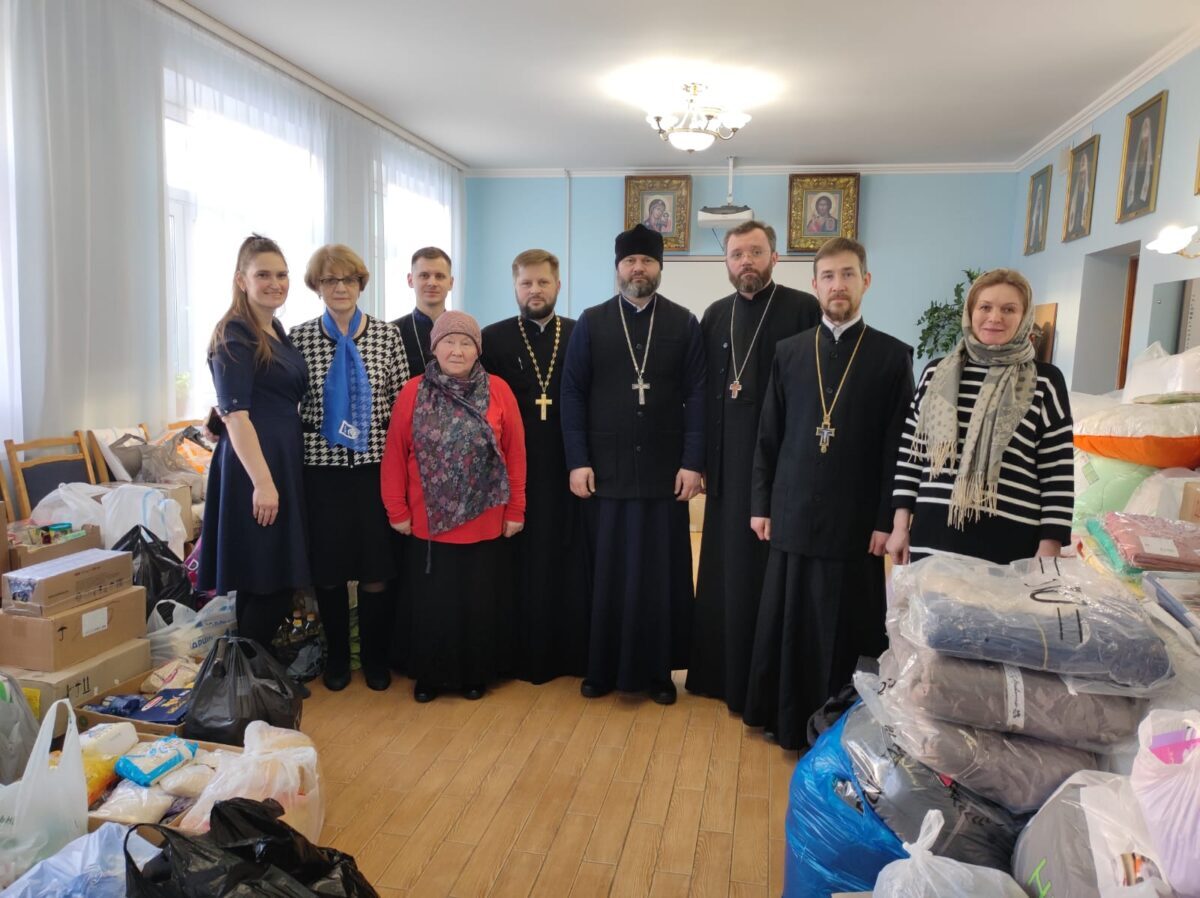 Бобруйской епархией совместно с Бобруйской городской организацией «Белорусский союз женщин» собрана гуманитарная помощь в Турцию и Сирию