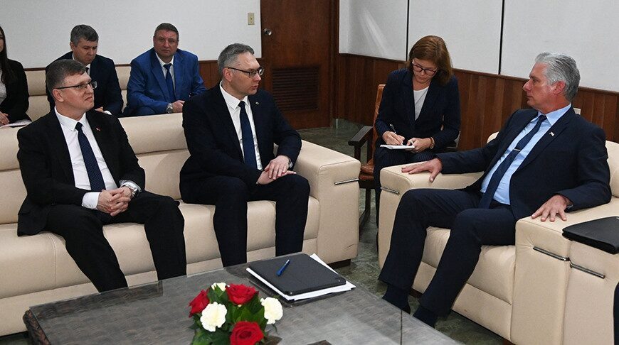 Президент Кубы принял делегацию белорусских ученых