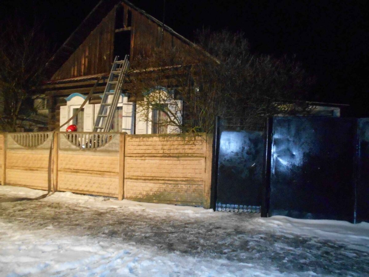 На Советской спасен дом от пожара