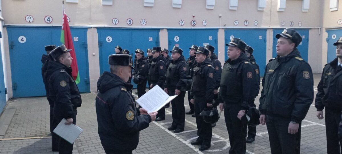 Торжественный инструктаж прошел в Бобруйске