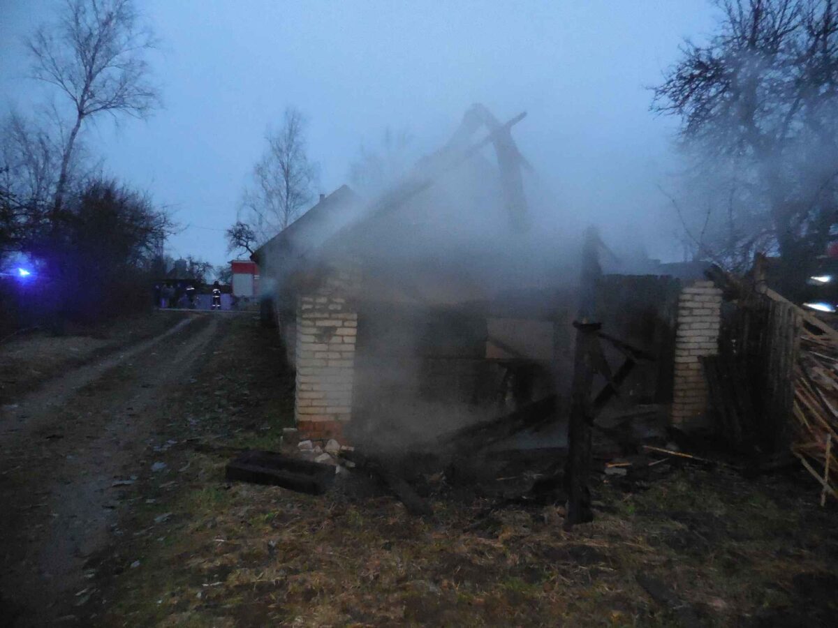 В Бобруйске на пожаре погиб мужчина